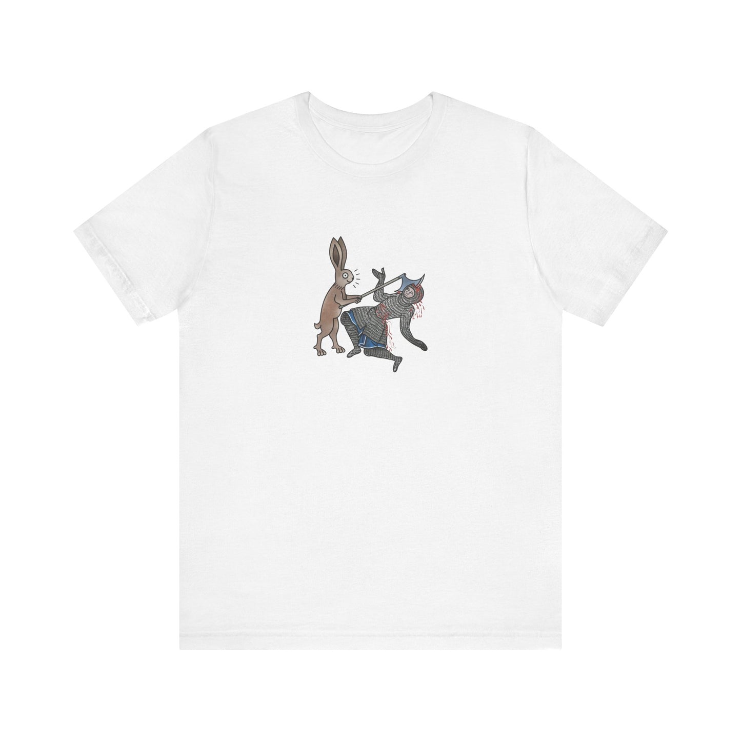 Killer Bunny, Remastered Marginalia Manuscript Art Tee