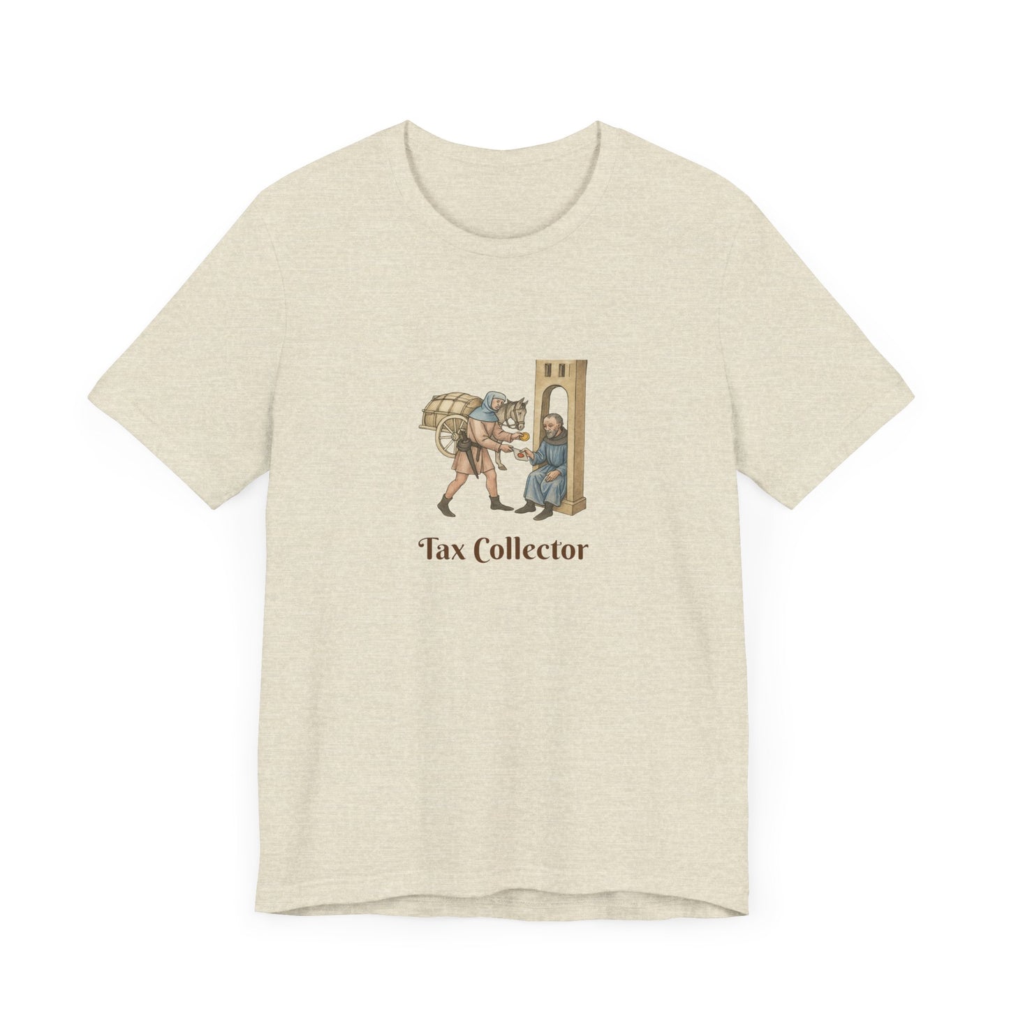 Medieval Career Series,The Tax Collector Manuscript T-shirt