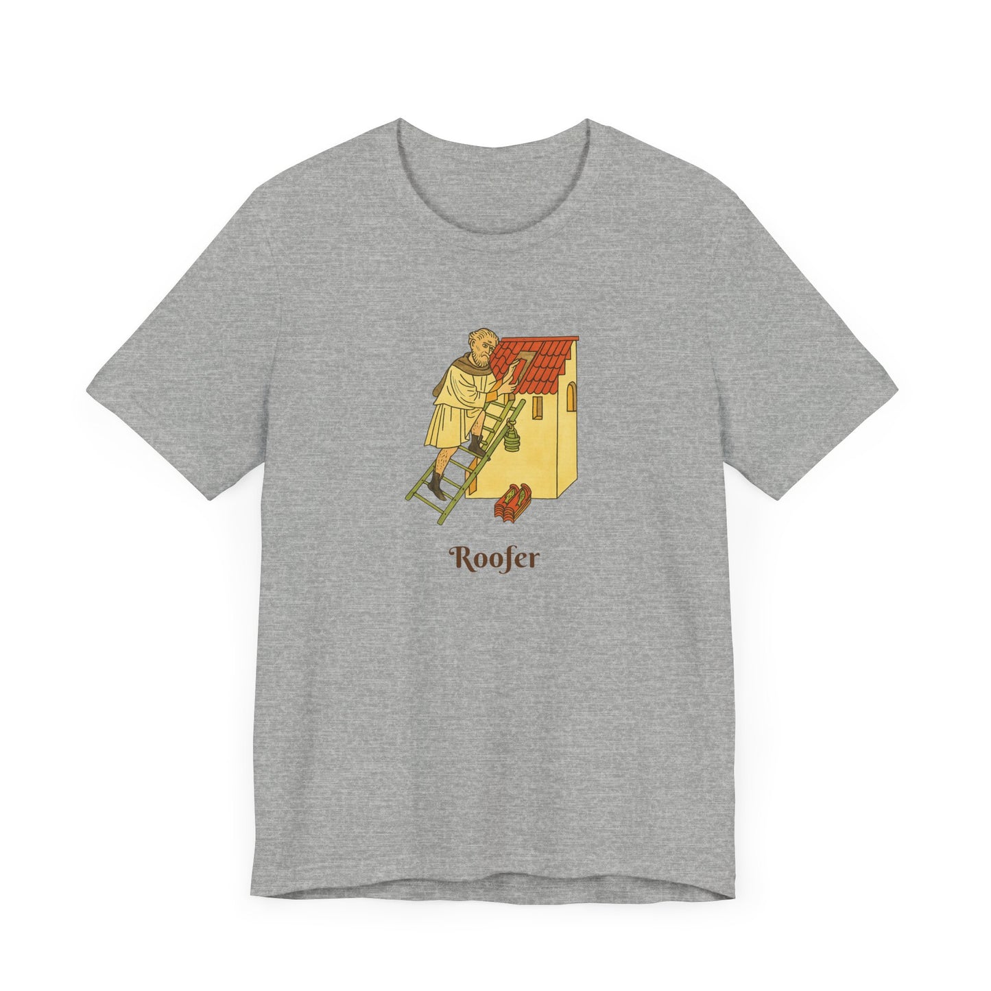 Medieval Career Series, The Roofer T-shirt