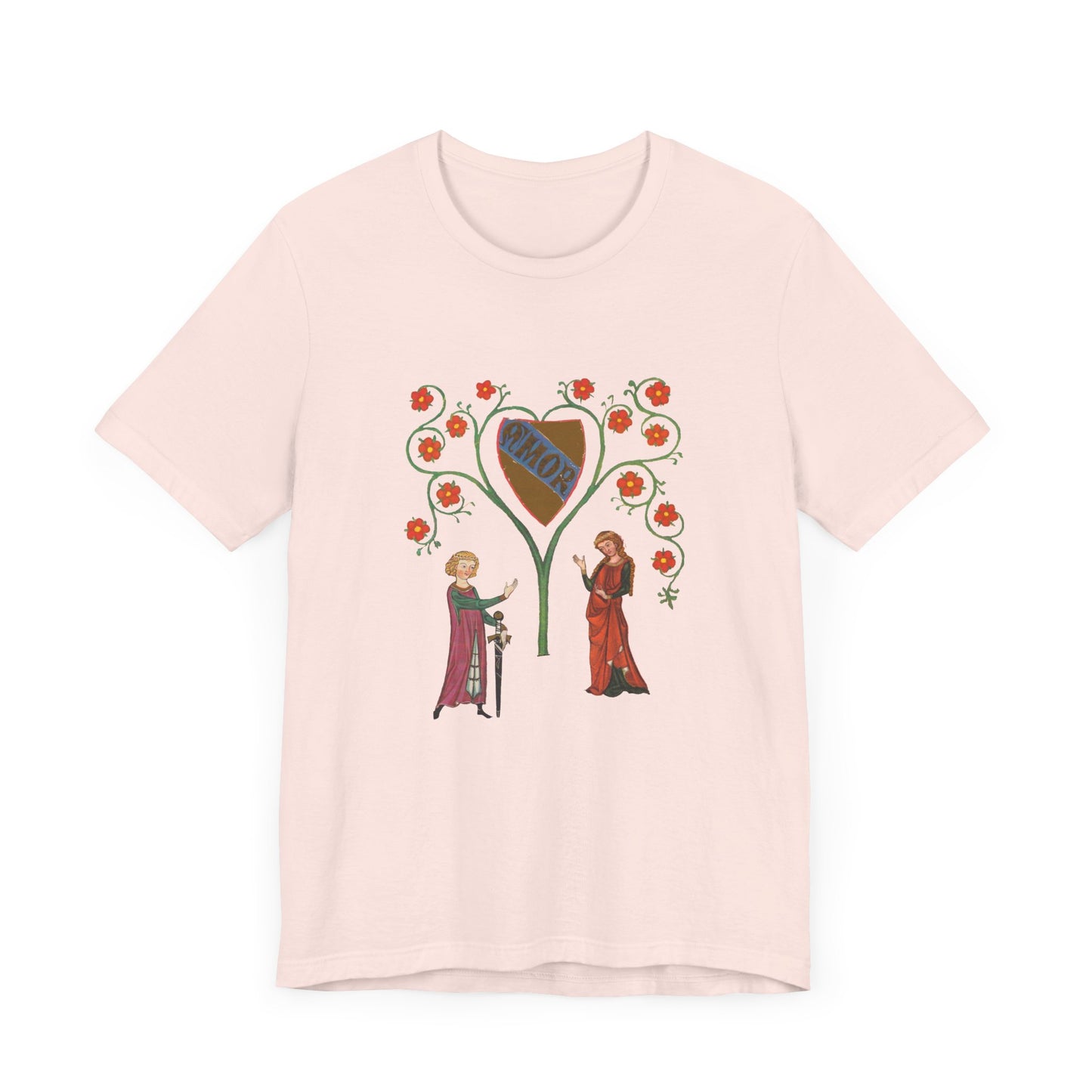 Marginalia Manuscript Romance Art Unisex T-Shirt