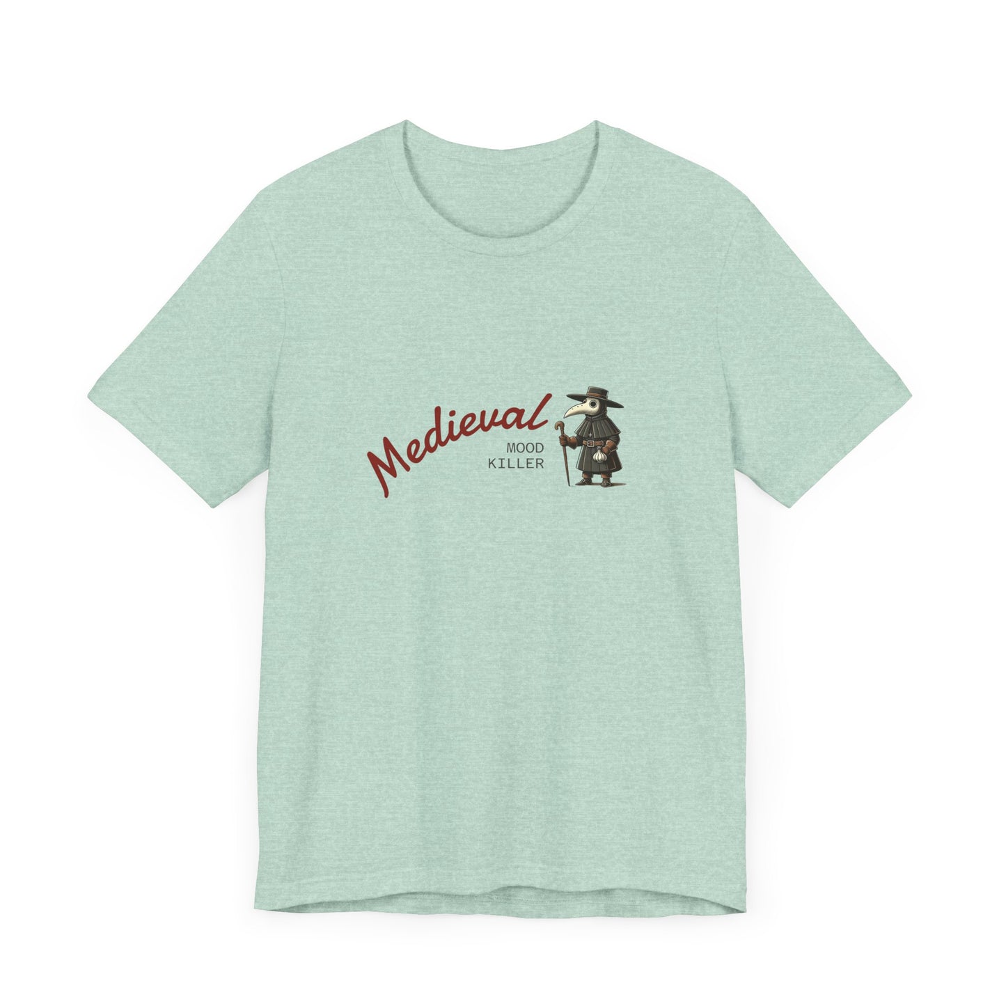Medieval Mood Killer, Plague Doctor T-Shirt, Unisex Tee