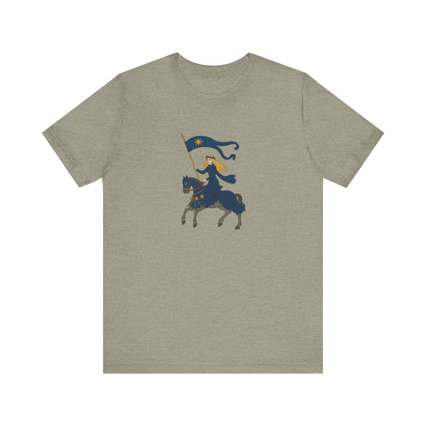 Warrior Queen Barbara von Celje, Medieval Manuscript Bellifortis T-shirt