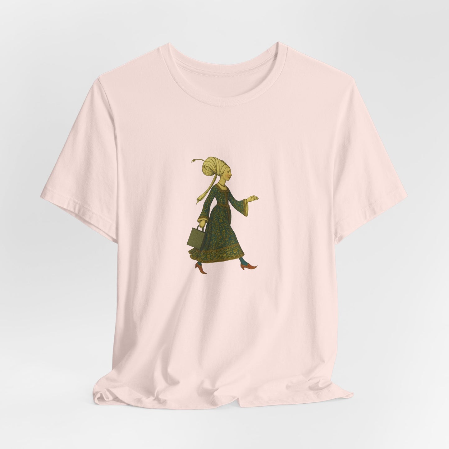 Lady of the Mall – Medieval Fashionista Unisex Heavy Cotton Tee