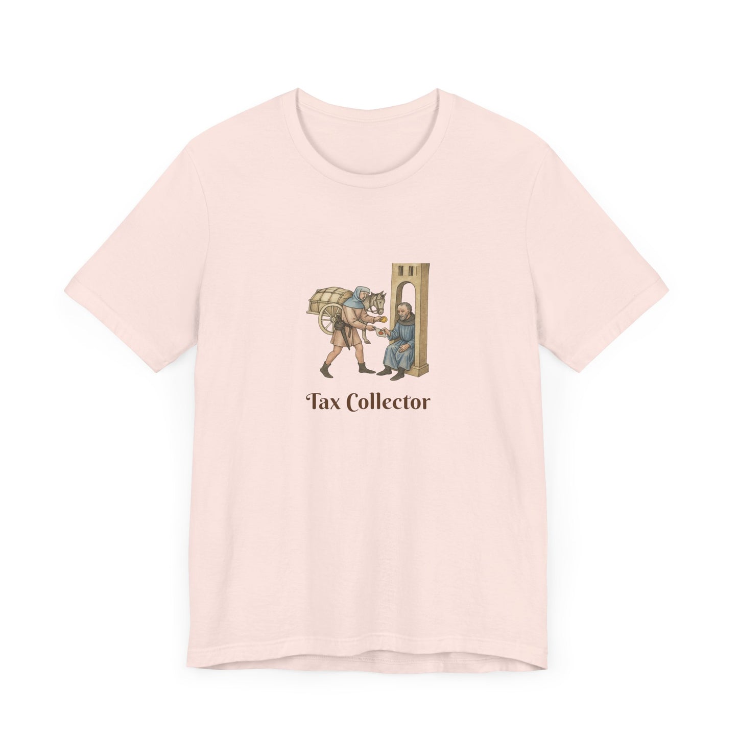 Medieval Career Series,The Tax Collector Manuscript T-shirt