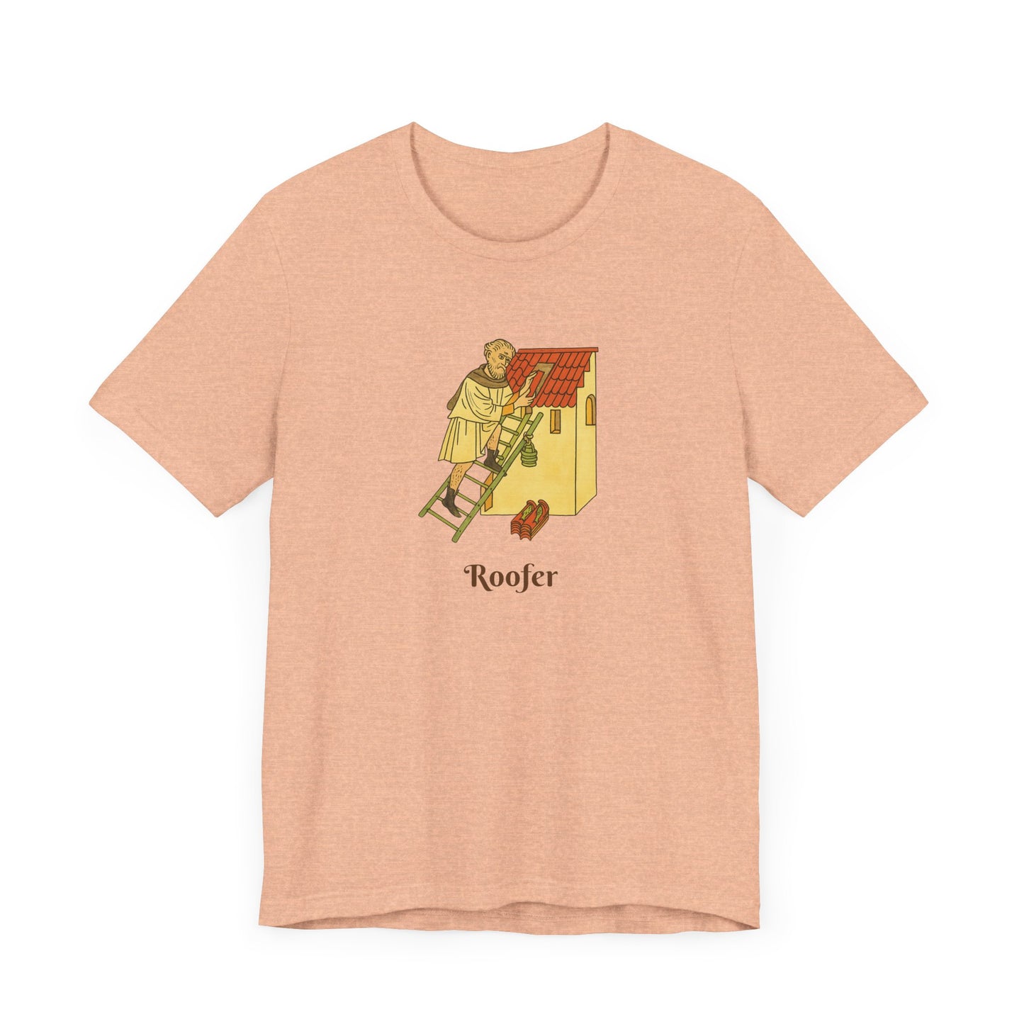 Medieval Career Series, The Roofer T-shirt