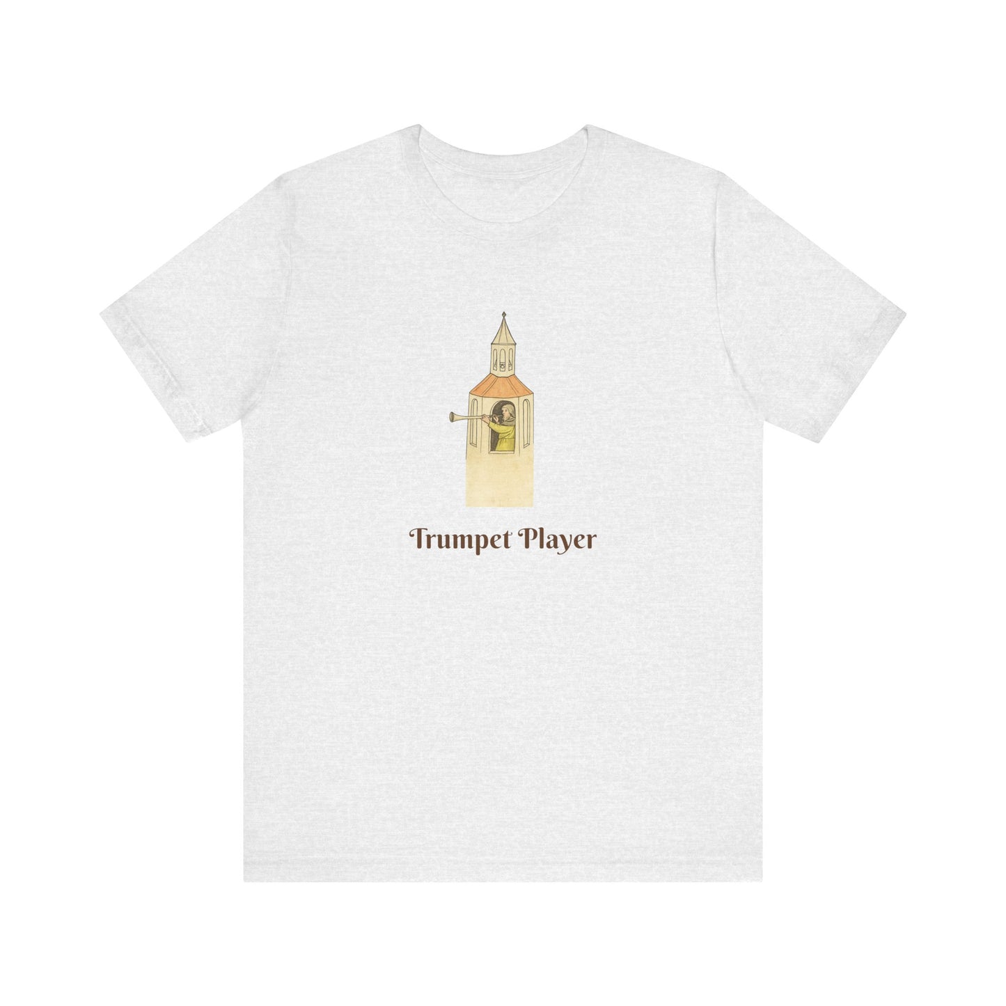 The Trumpet Player, Medieval Career Series, Peter the Bell Tower Herald T-shirt