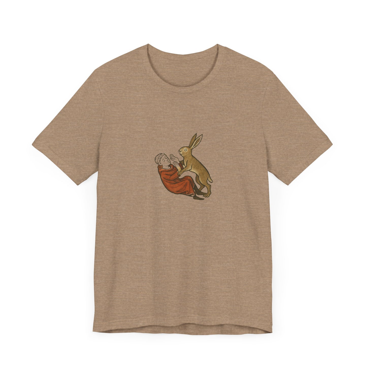 Killer Bunny, Remastered Marginalia Manuscript Art Tee