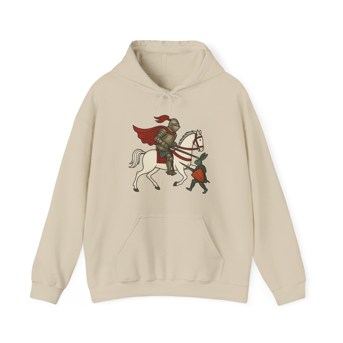 Knight & Hare - Medieval Humor Unisex Hoodie