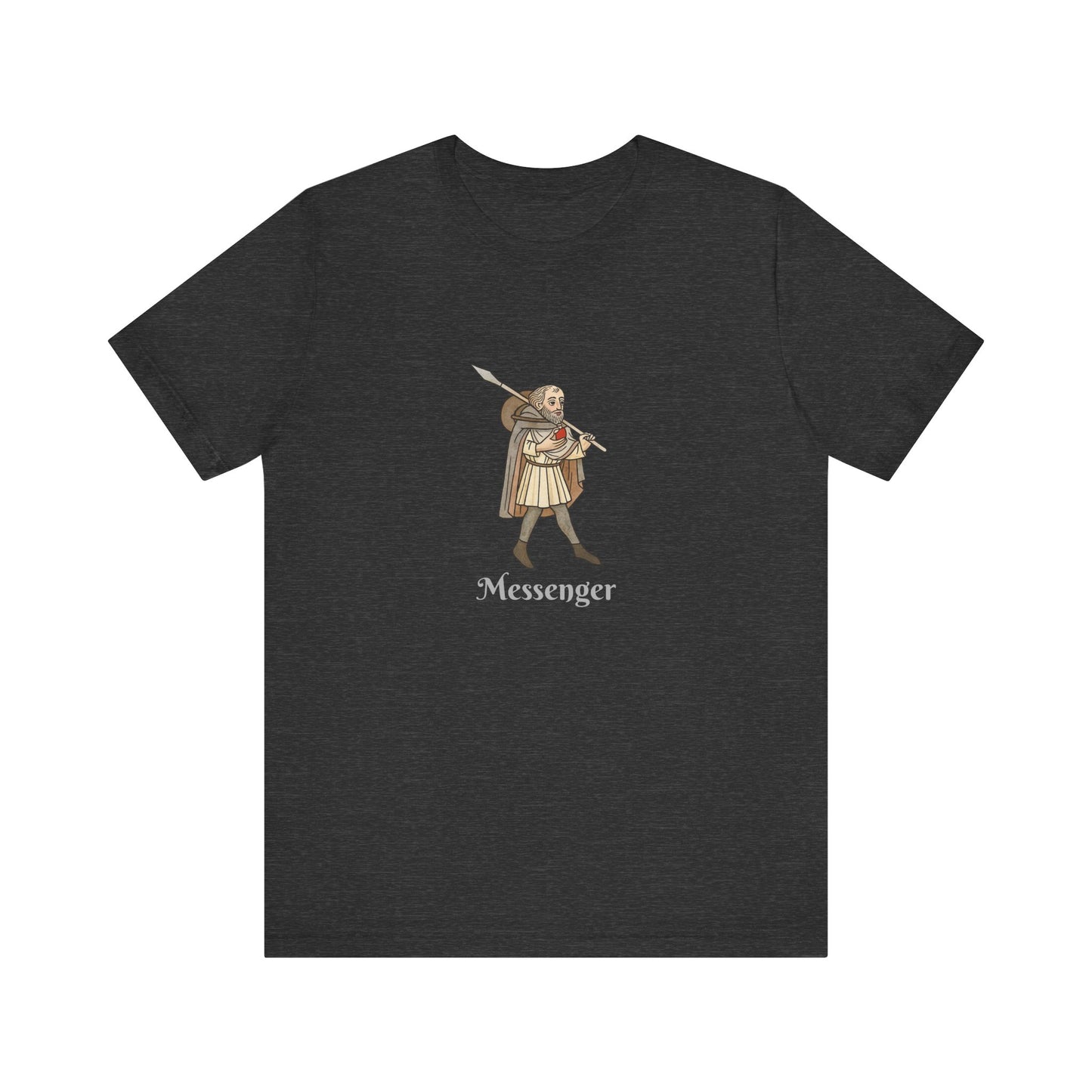 The Messenger of Nuremberg Kuncz Stirener, Medieval Career Series Dark T-shirt