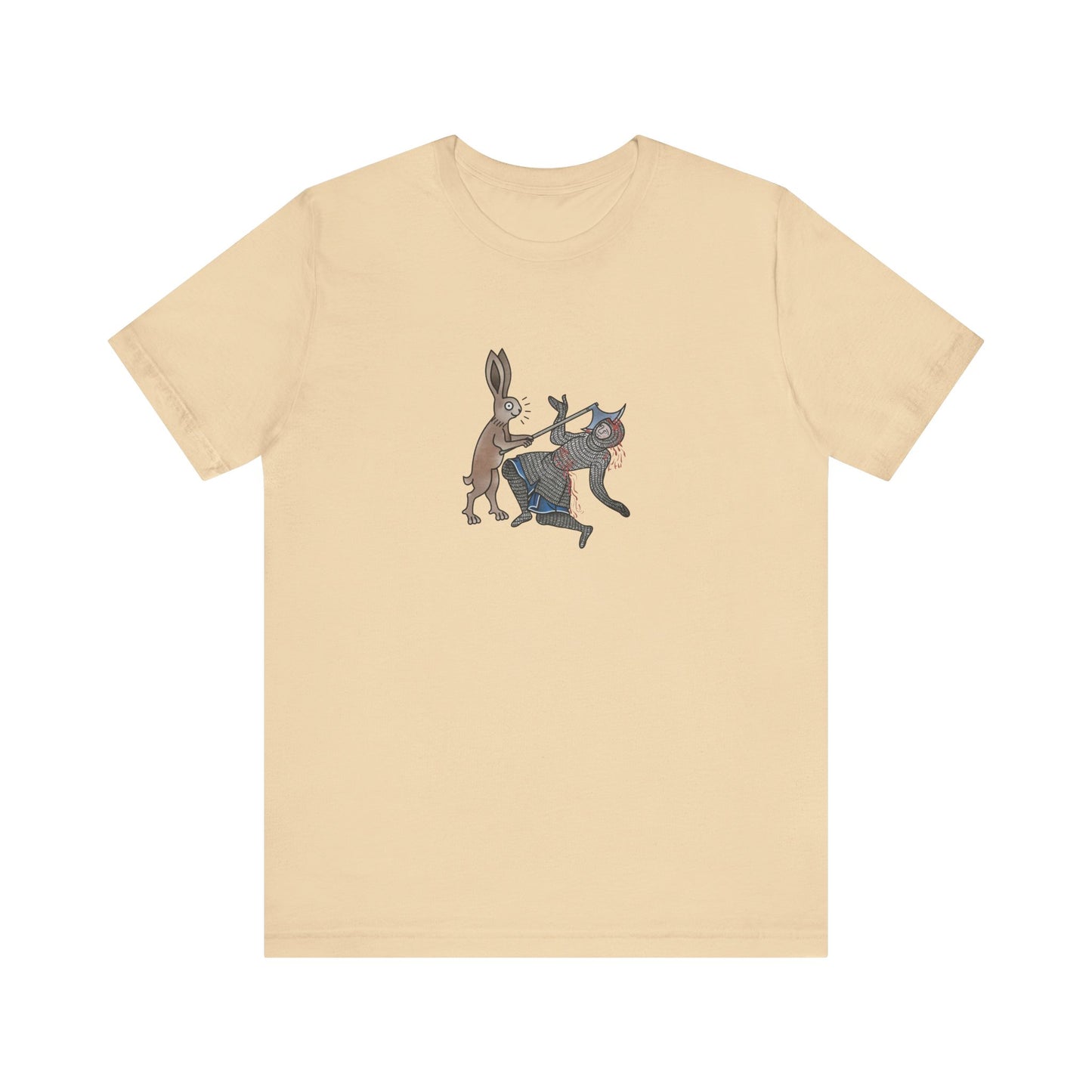 Killer Bunny, Remastered Marginalia Manuscript Art Tee