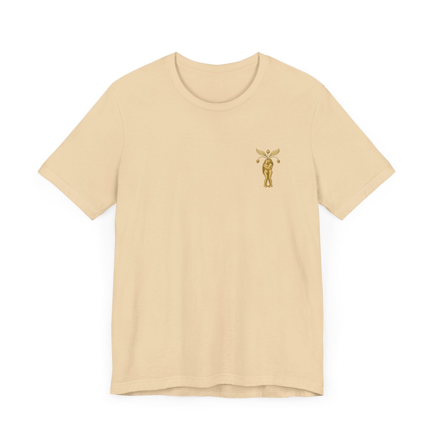 Mandrakes in Love, Mythical Root Romance Unisex Heavy Cotton Tee