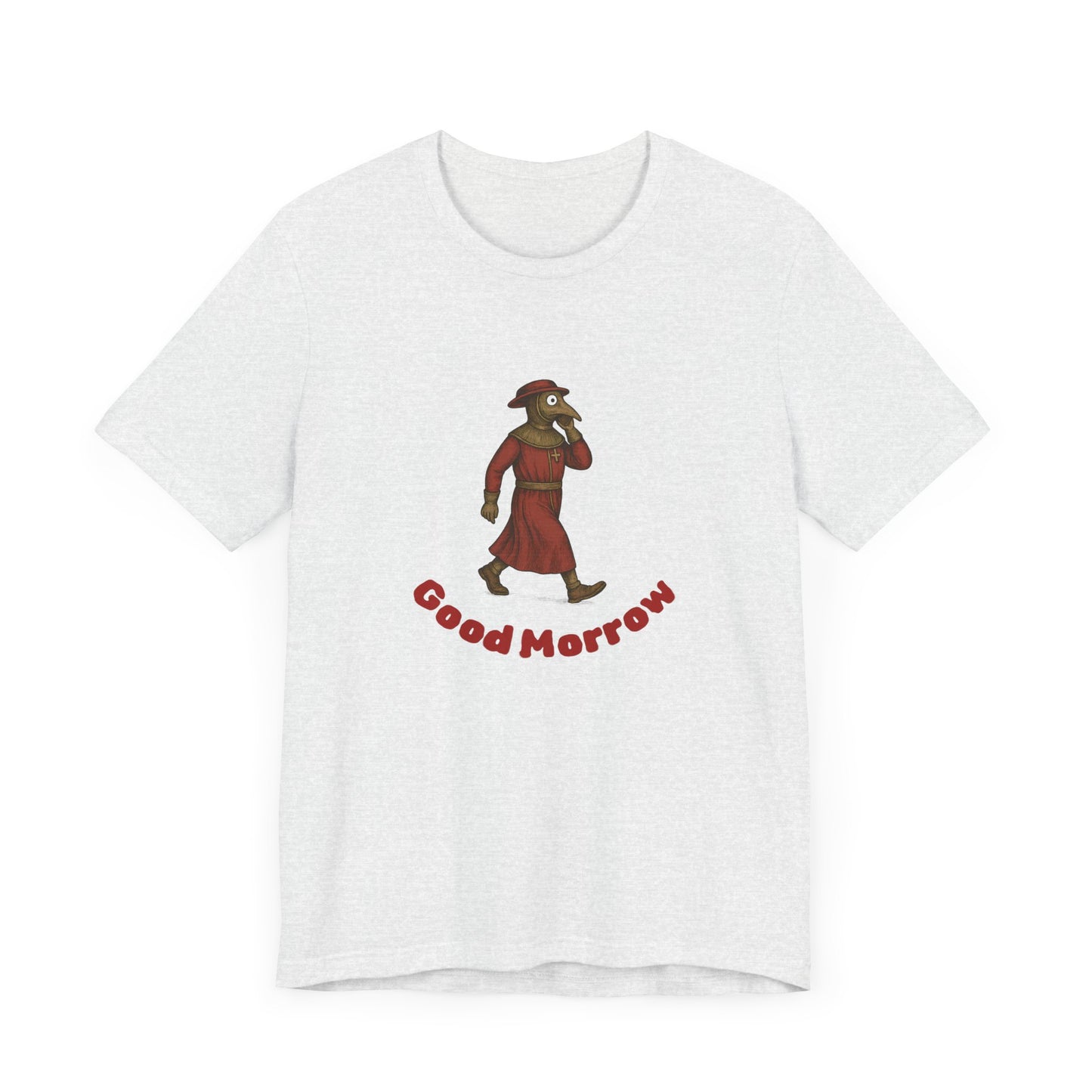 Hanseatic Art, Medieval Plague Doctor with Good Morrow Tee