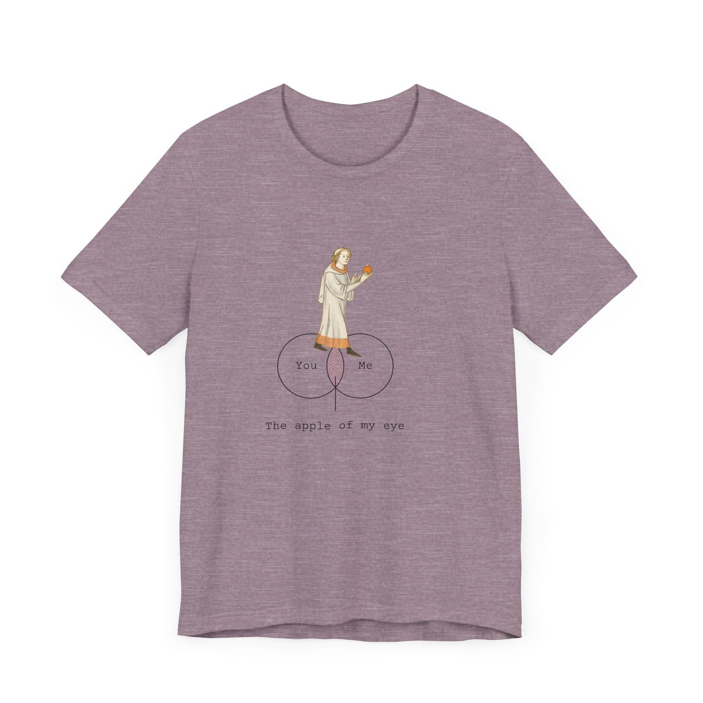 The Apple of My Eye, Medieval Manuscript Edition T-shirt