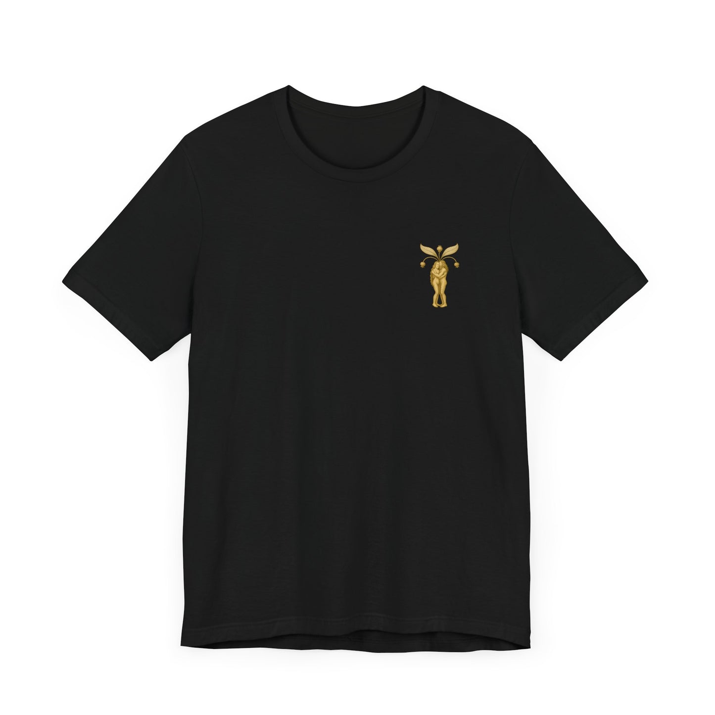 Mandrakes in Love, Mythical Root Romance Unisex Heavy Cotton Tee