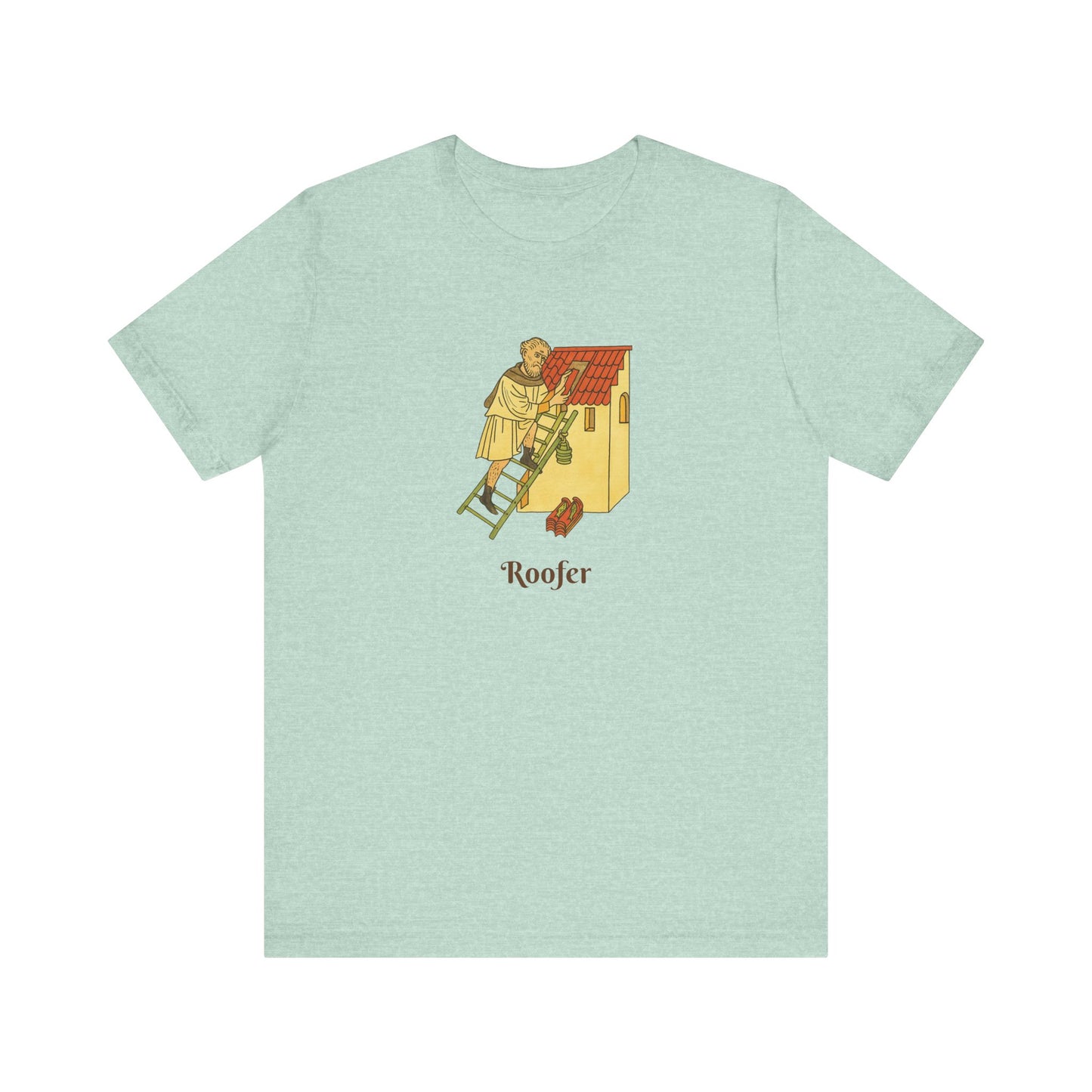 Medieval Career Series, The Roofer T-shirt