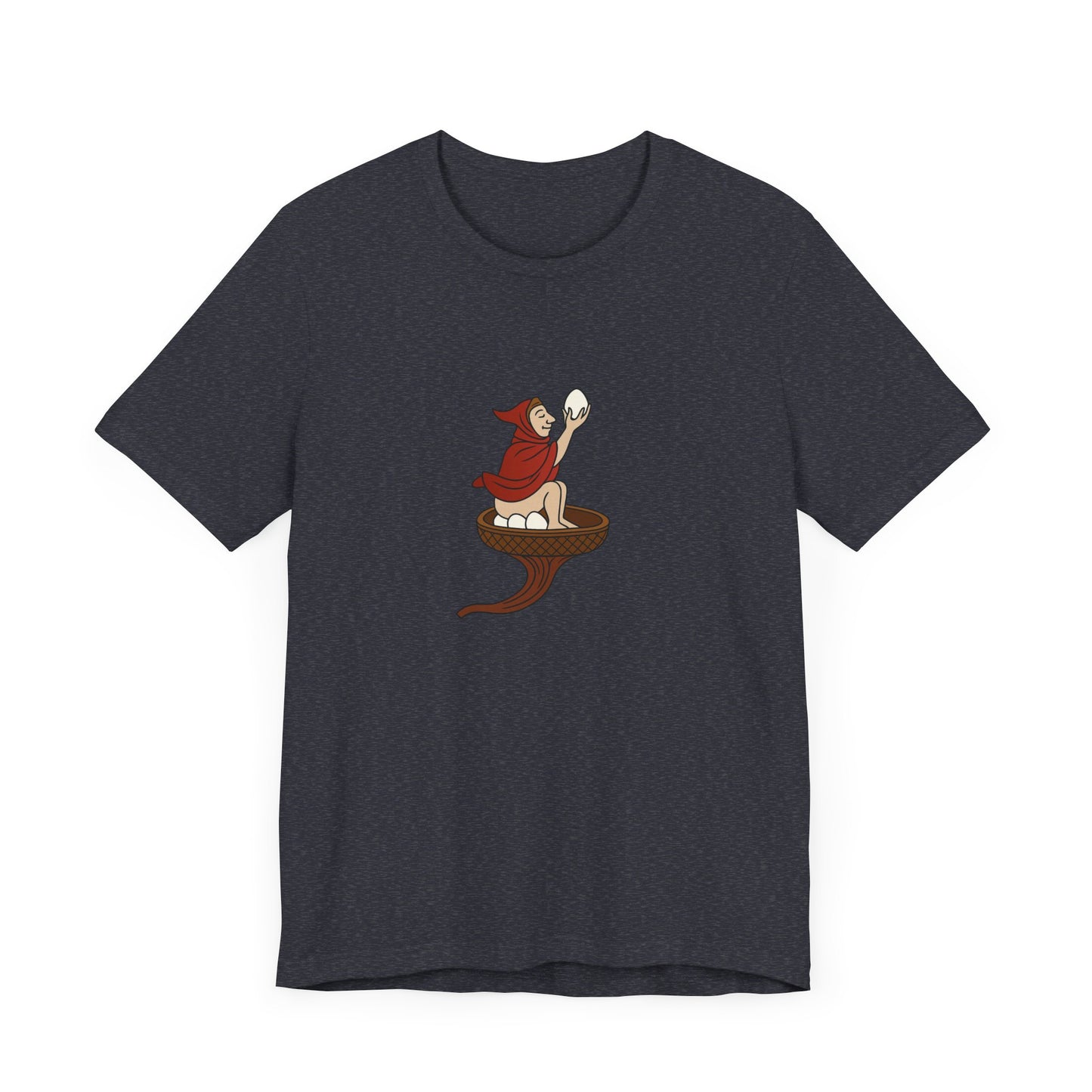 The Eggman Monk, 14th Century Medieval Manuscript T-shirt