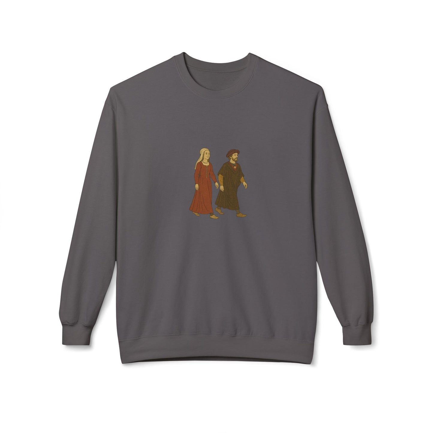 Hanseatic Art, Hansapäevad Medieval Couple Sweatshirt