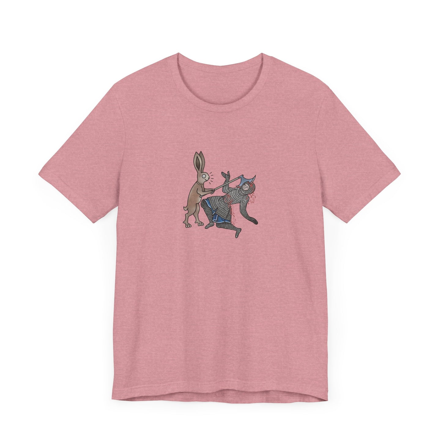 Killer Bunny, Remastered Marginalia Manuscript Art Tee