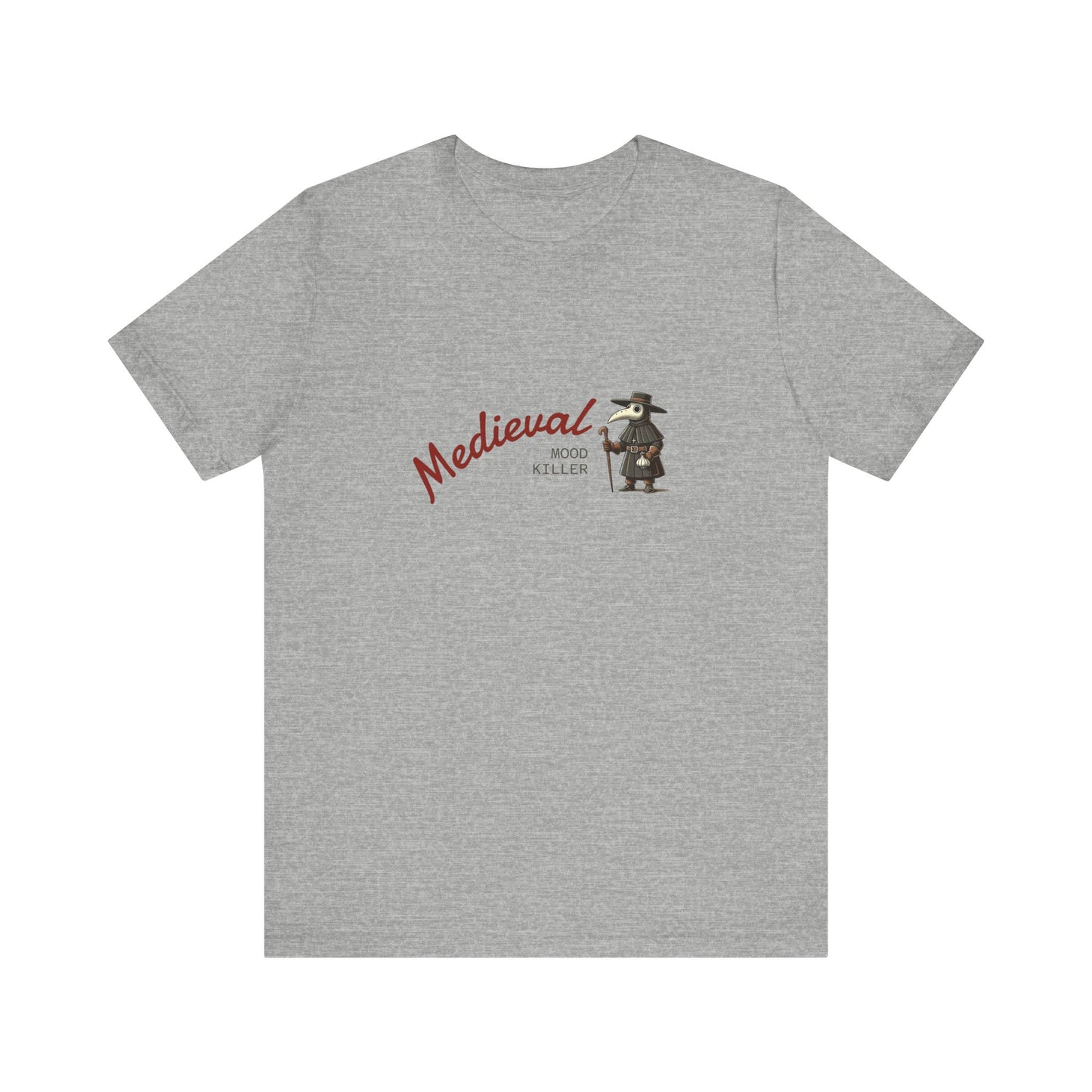 Medieval Mood Killer, Plague Doctor T-Shirt, Unisex Tee