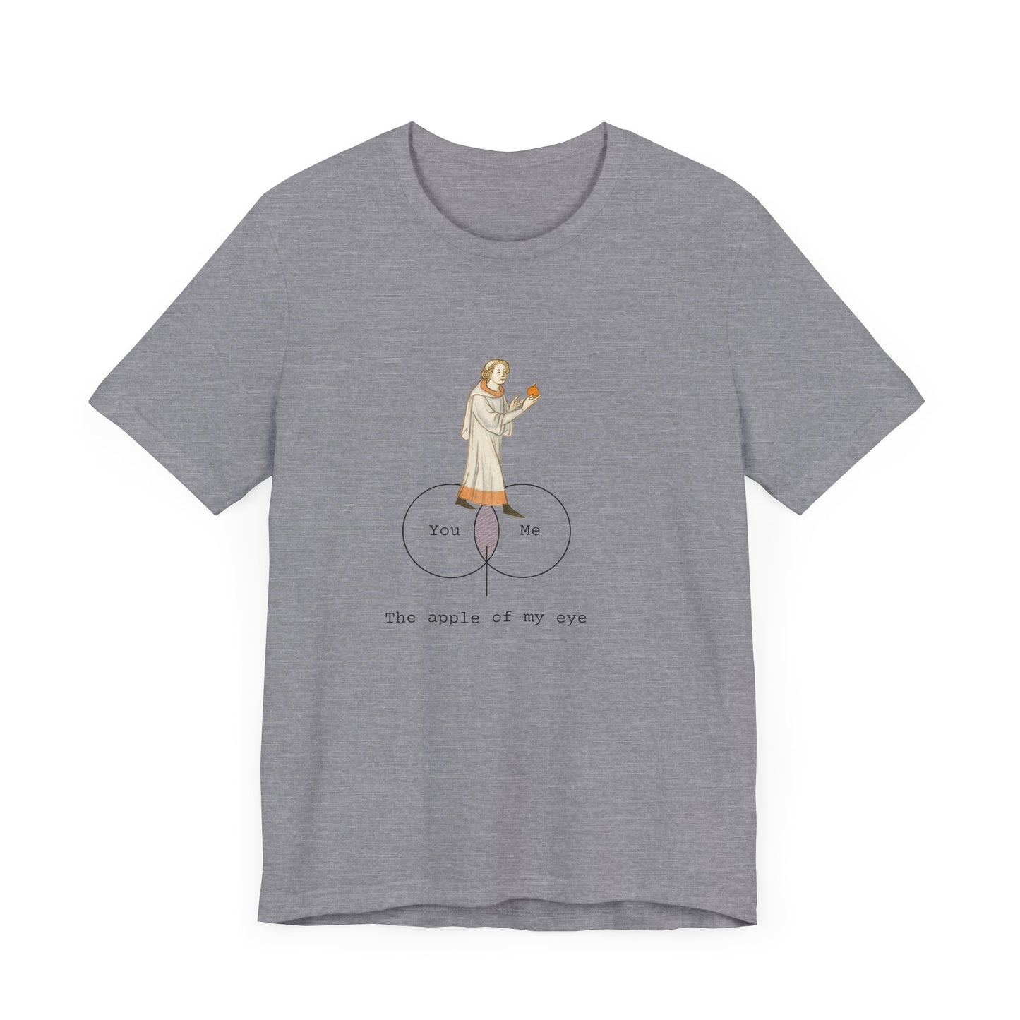 The Apple of My Eye, Medieval Manuscript Edition T-shirt