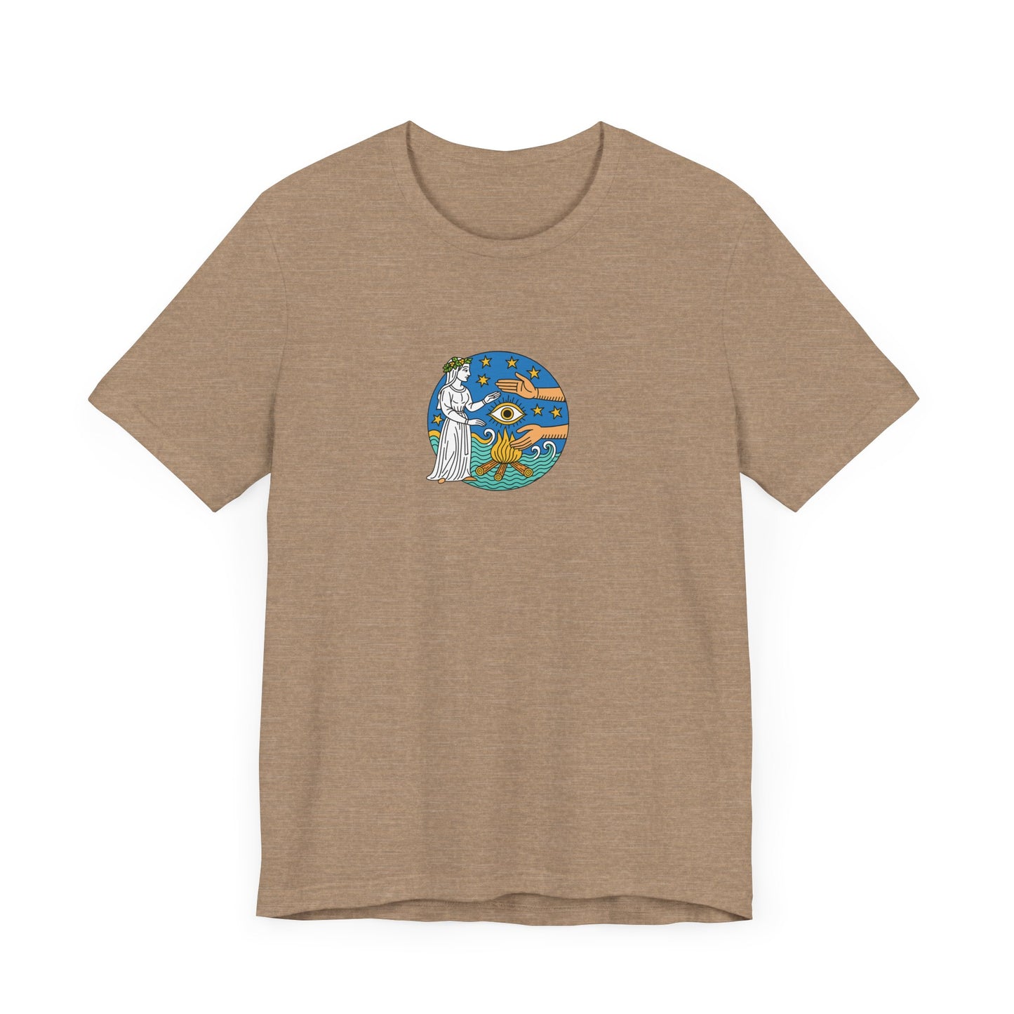 Medieval Mystic Rite of the Firewatcher LOGO T-shirt