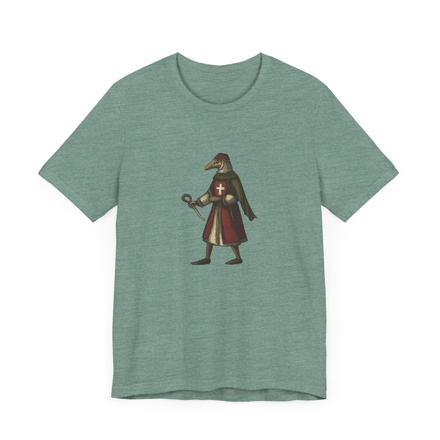 Hanseatic Art, Medieval Plague Doctor 2 Unisex Softstyle T-Shirt