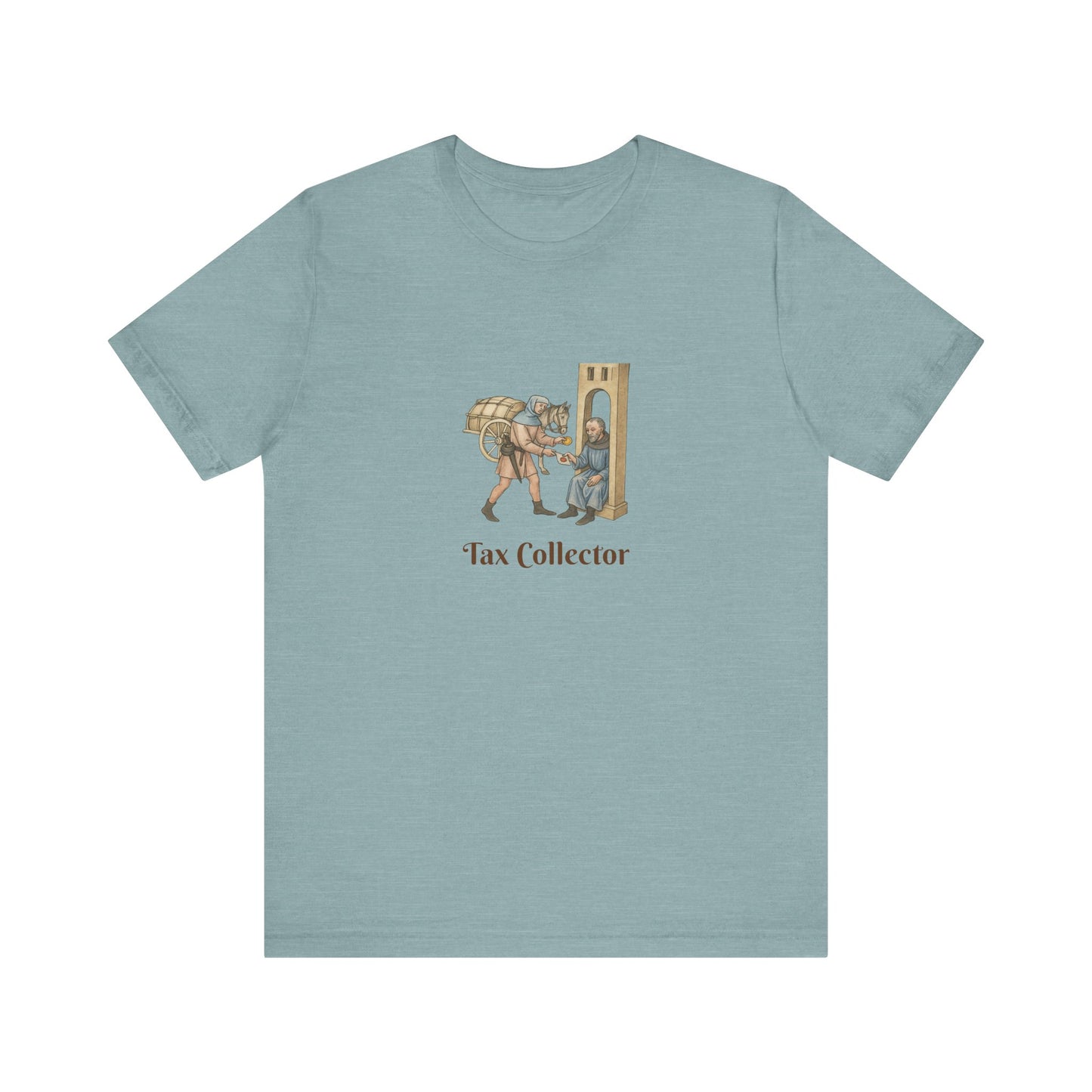 Medieval Career Series,The Tax Collector Manuscript T-shirt