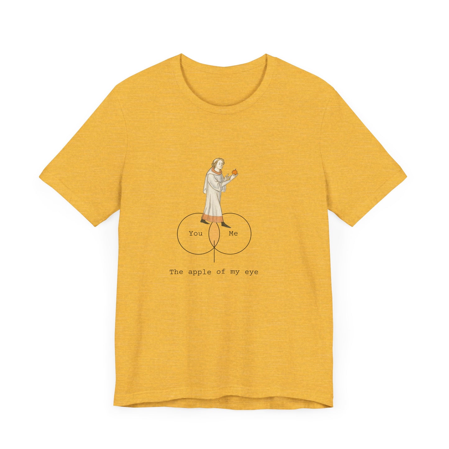 The Apple of My Eye, Medieval Manuscript Edition T-shirt