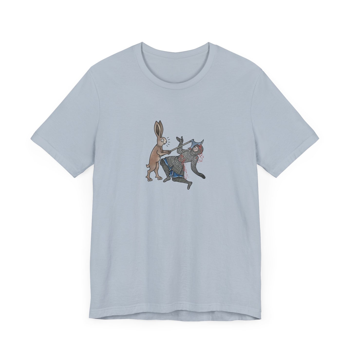 Killer Bunny, Remastered Marginalia Manuscript Art Tee