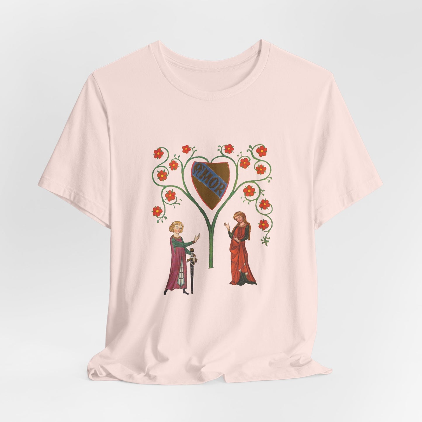 Marginalia Manuscript Romance Art Unisex T-Shirt