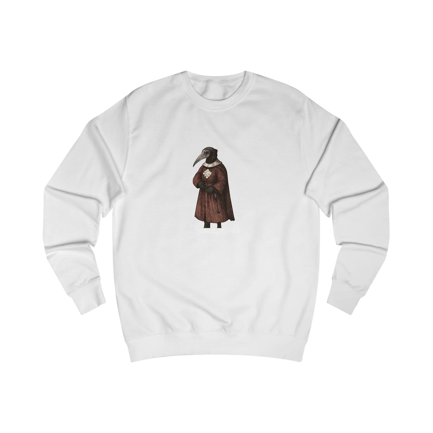 Hanseatic Art Tee, Medieval Plague Doctor Sweatshirt