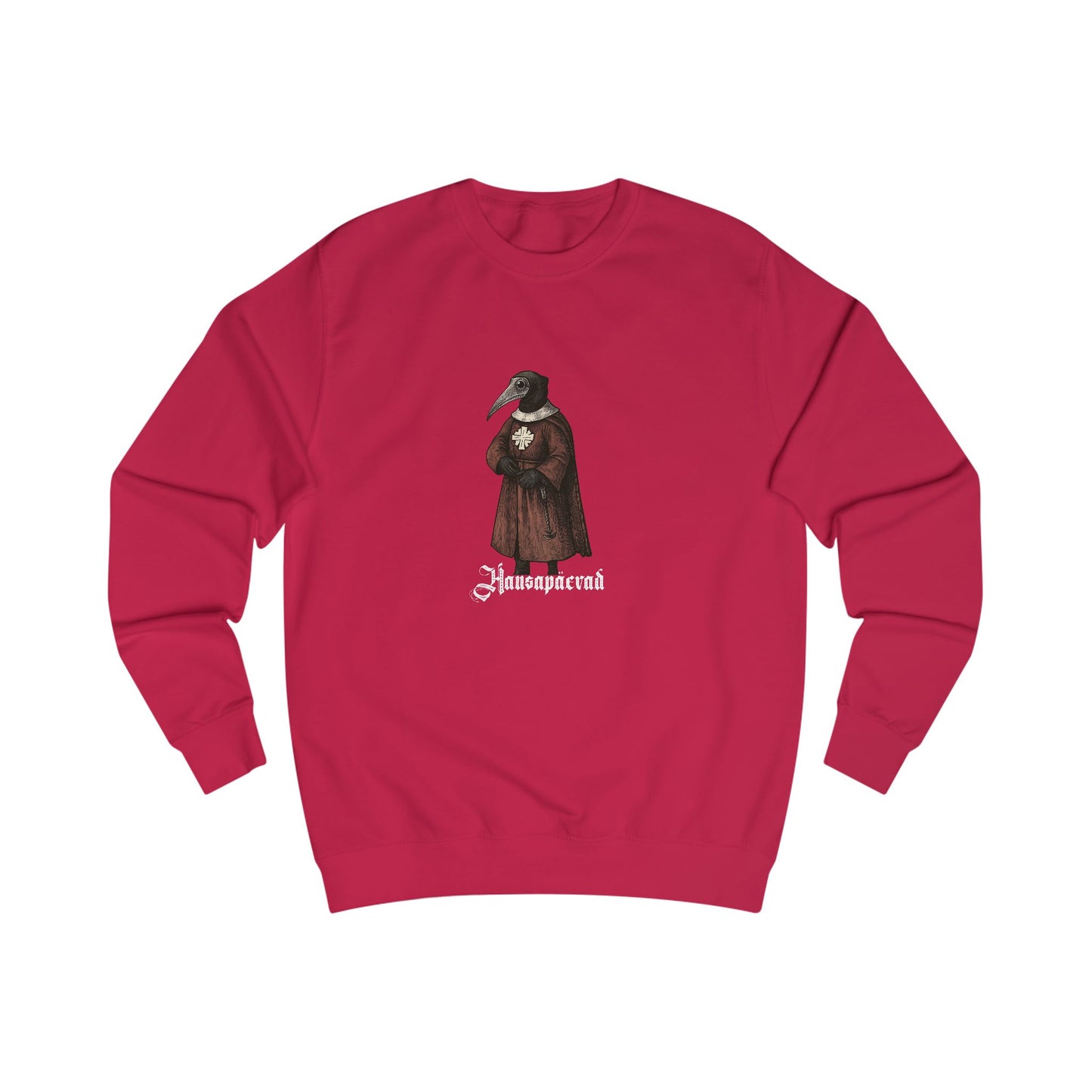 Hanseatic Art Tee, Medieval Plague Doctor Sweatshirt