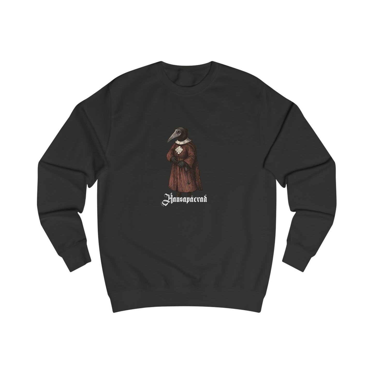 Hanseatic Art Tee, Medieval Plague Doctor Sweatshirt