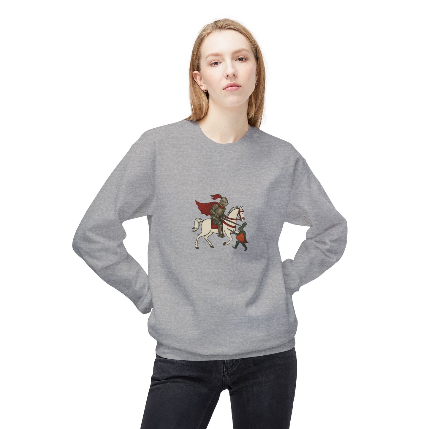 Knight & Hare - Medieval Humor Unisex Sweatshirt
