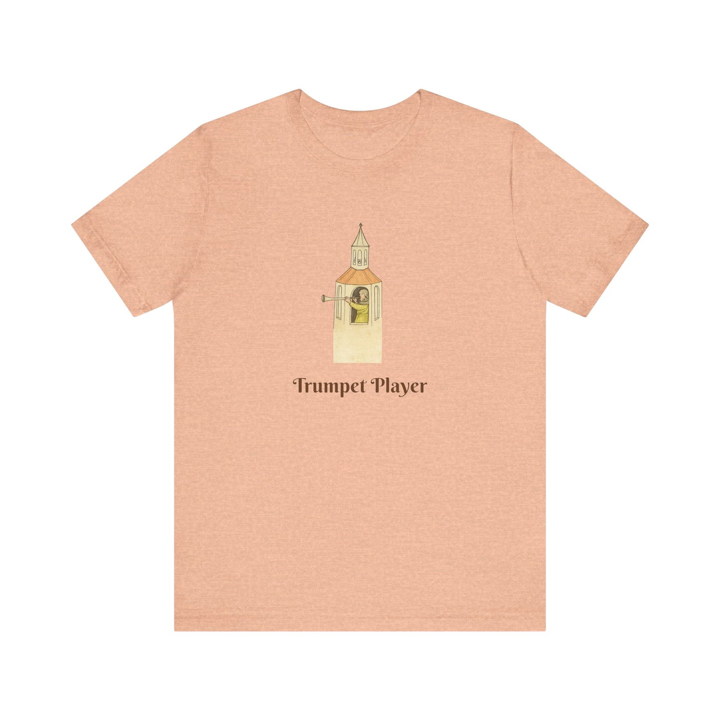 The Trumpet Player, Medieval Career Series, Peter the Bell Tower Herald T-shirt