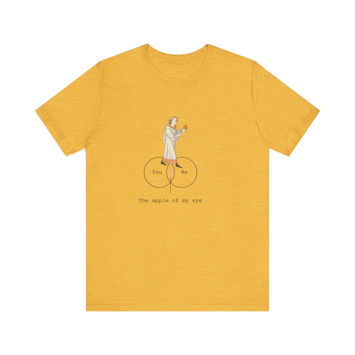 The Apple of My Eye, Medieval Manuscript Edition T-shirt