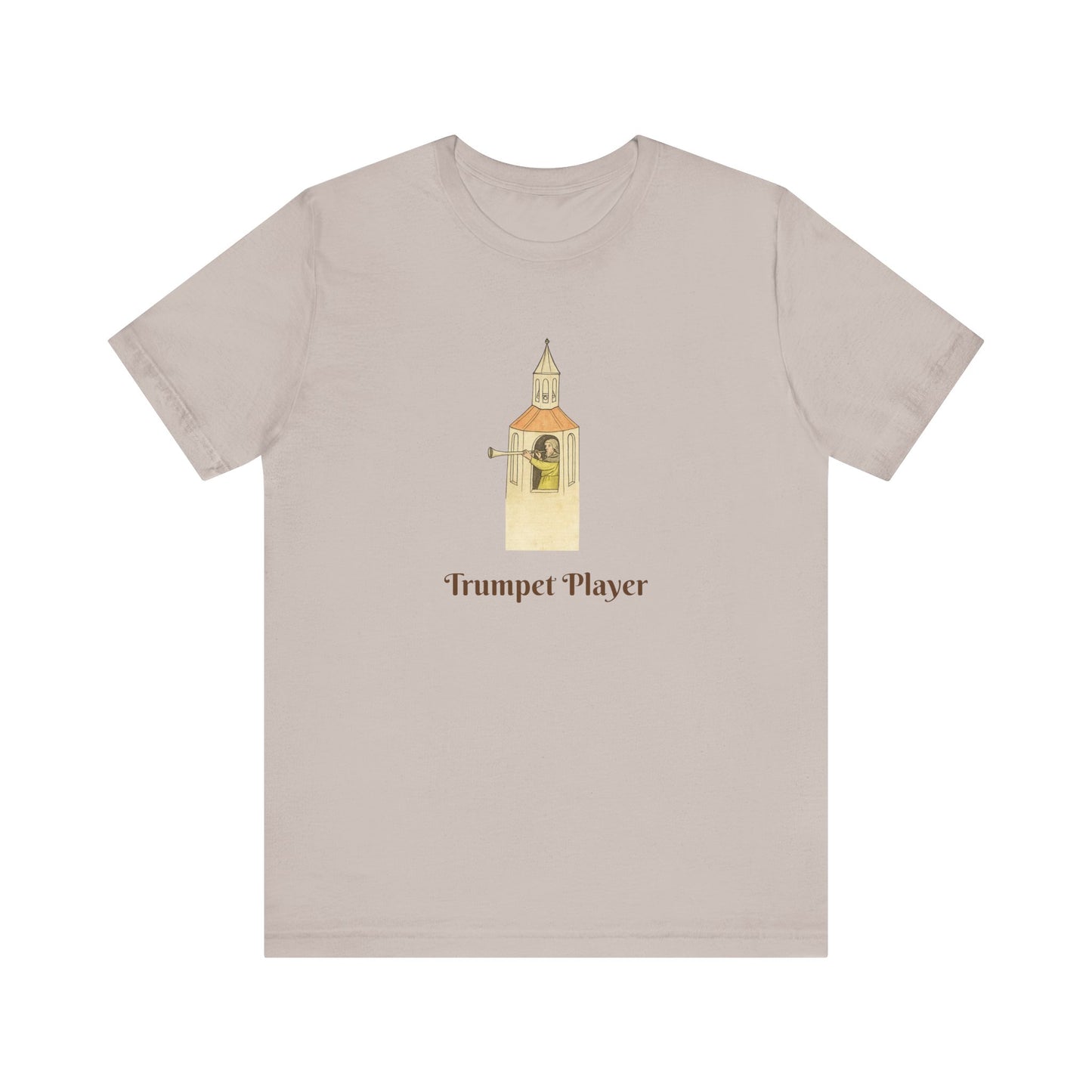 The Trumpet Player, Medieval Career Series, Peter the Bell Tower Herald T-shirt