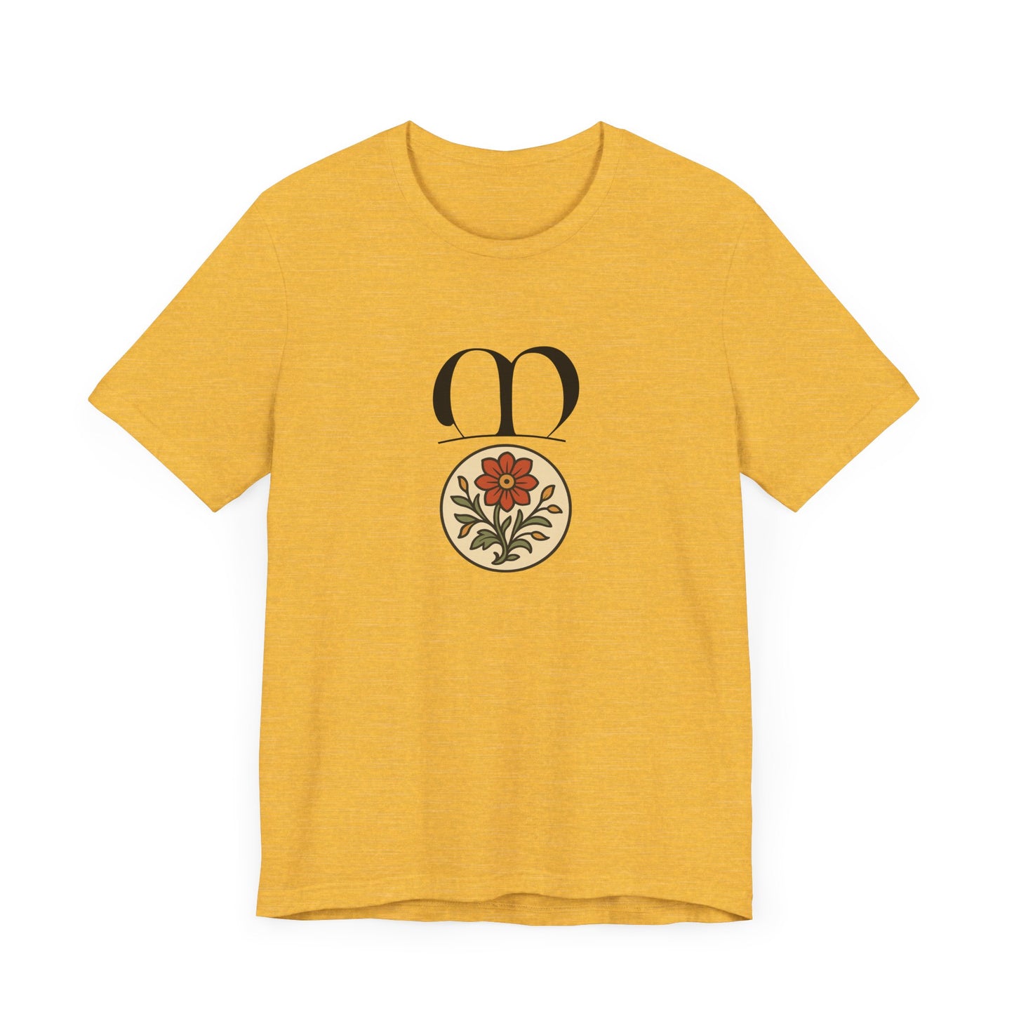 Medieval Flower, Past and Forward Original Art T-shirt
