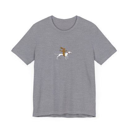 The Hare Riding a Hound, Pontifical of Guillaume Durand, Avignon, before 1390 Tee