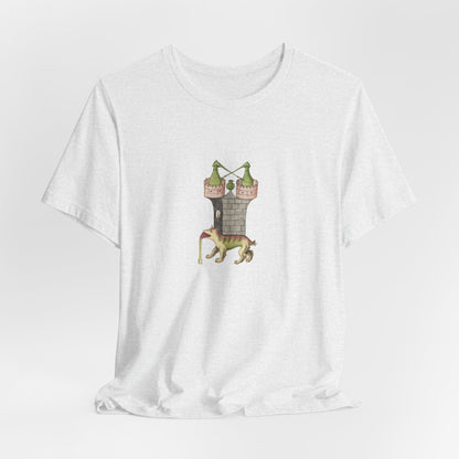 The Alchemical Tower & Vomiting Gold Dog Symbol Tee