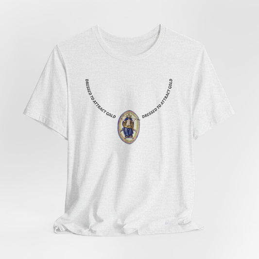 Dressed to attract gold , Alchemical Hermaphrodite Unisex T-shirt