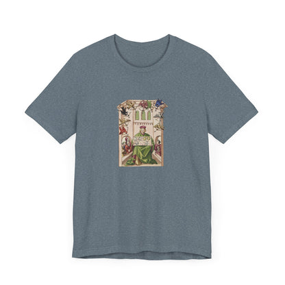 The Master of the Birds, Alchemical Cosmology from Cod. Pal. Lat. 1885 Tee