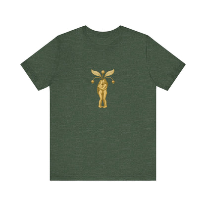 Big Mandrakes in Love, Mythical Root Romance Unisex Heavy Cotton Tee