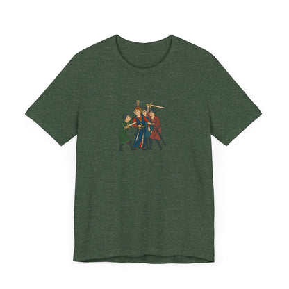 Reinmar von Brennenberg Tapestry, Codex Manesse, Medieval German Art Tee