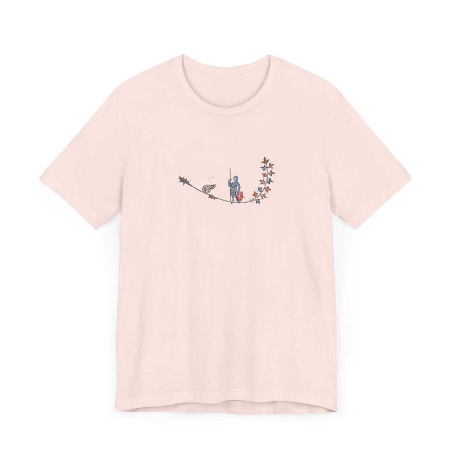 Medieval Snail vs Armed Knight, Marginal manuscript Tee
