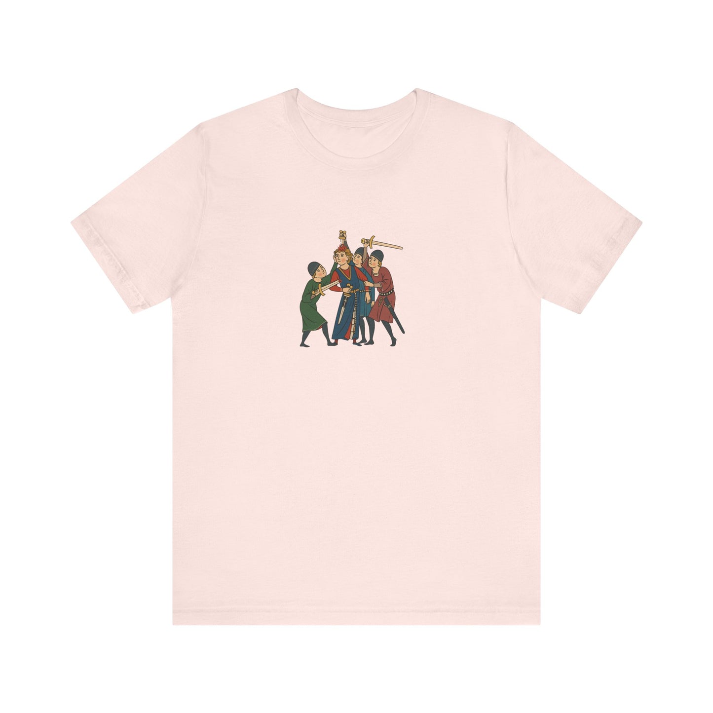 Reinmar von Brennenberg Tapestry, Codex Manesse, Medieval German Art Tee