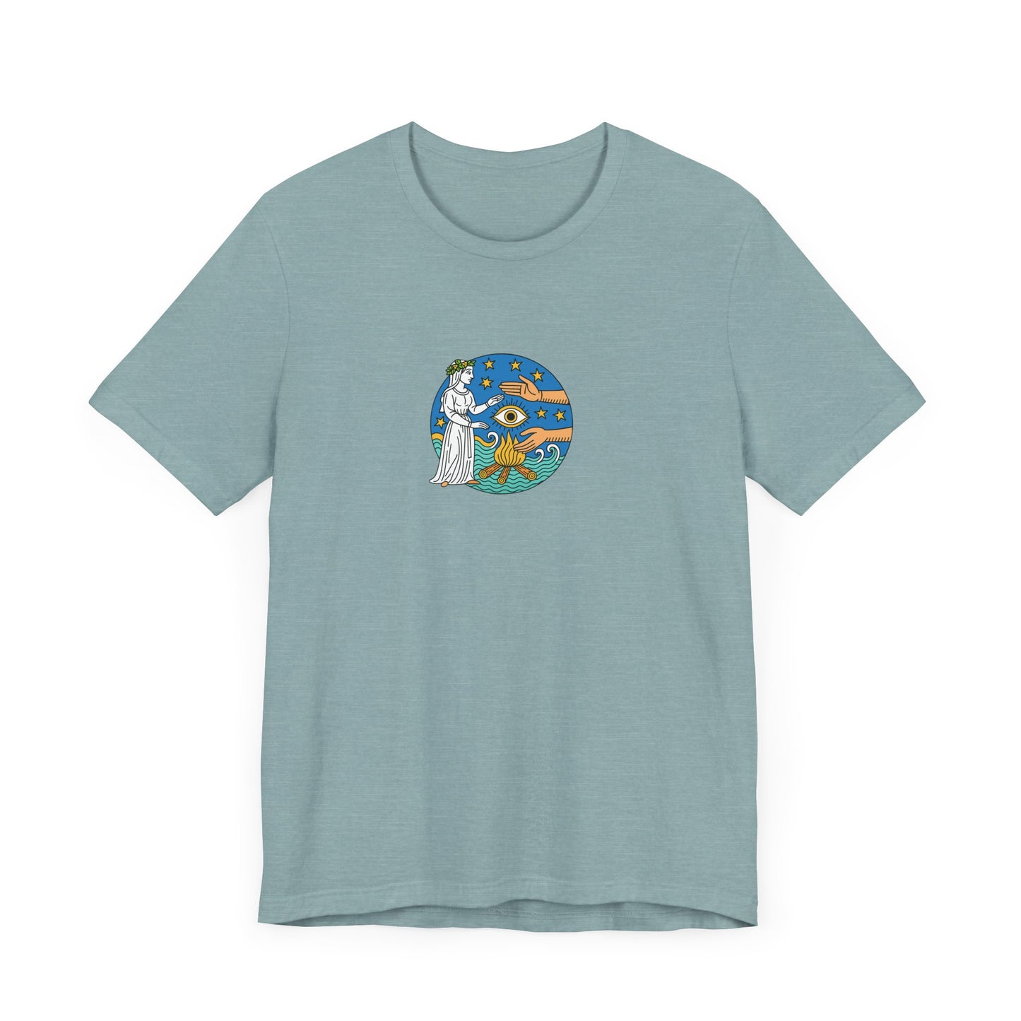 Medieval Mystic Rite of the Firewatcher LOGO T-shirt