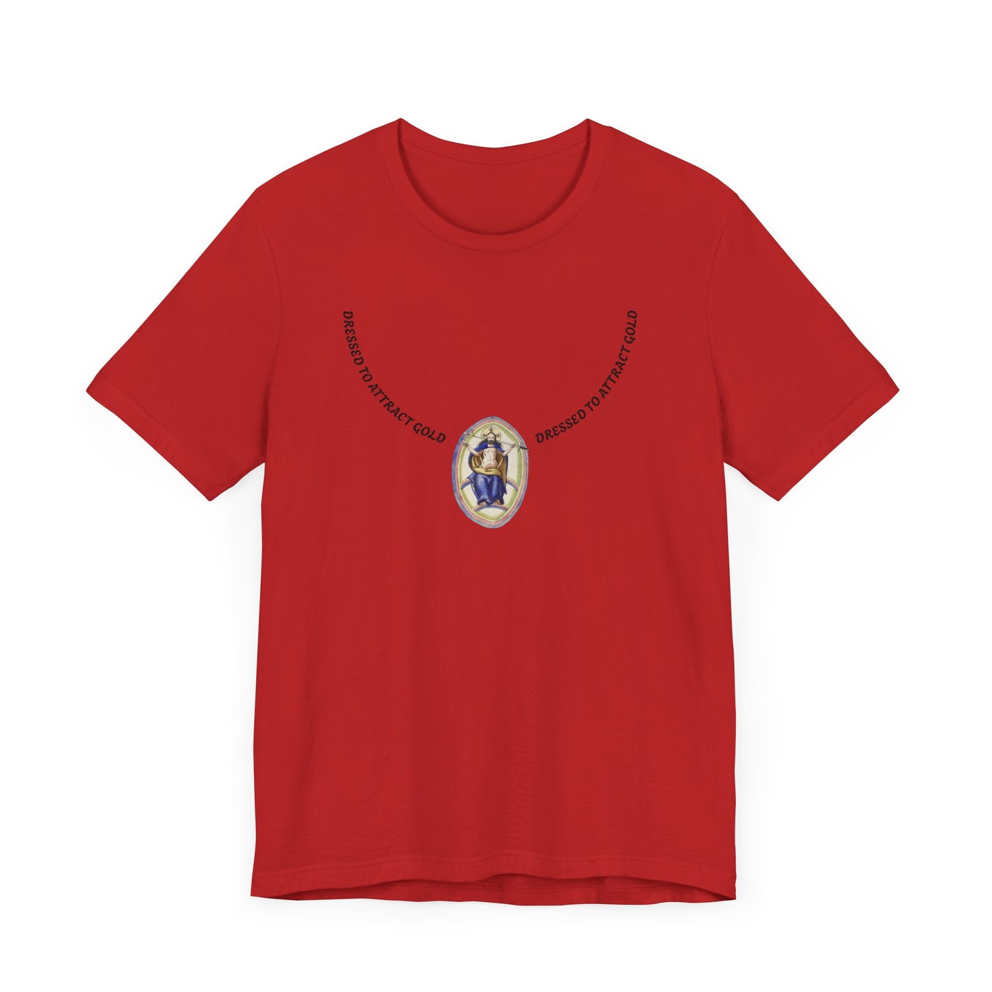 Dressed to attract gold , Alchemical Hermaphrodite Unisex T-shirt