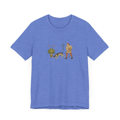 Good Medicine Dogge, Medieval Art Tacuinum Sanitatis Unisex Tee