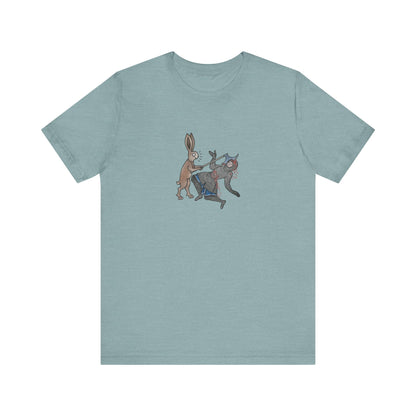 Killer Bunny, Remastered Marginalia Manuscript Art Tee